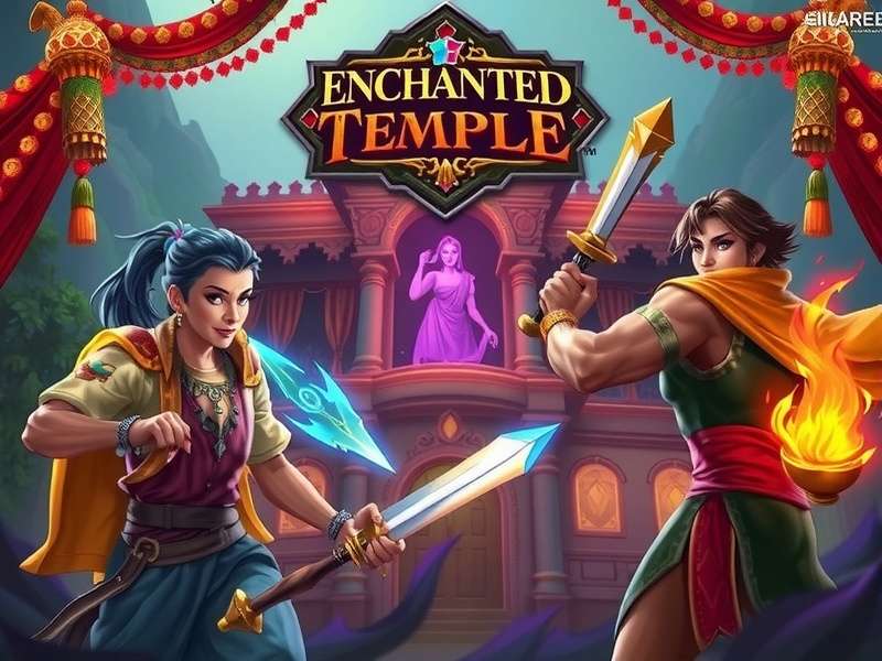 Enchanted Temple Expedition Combat Scene